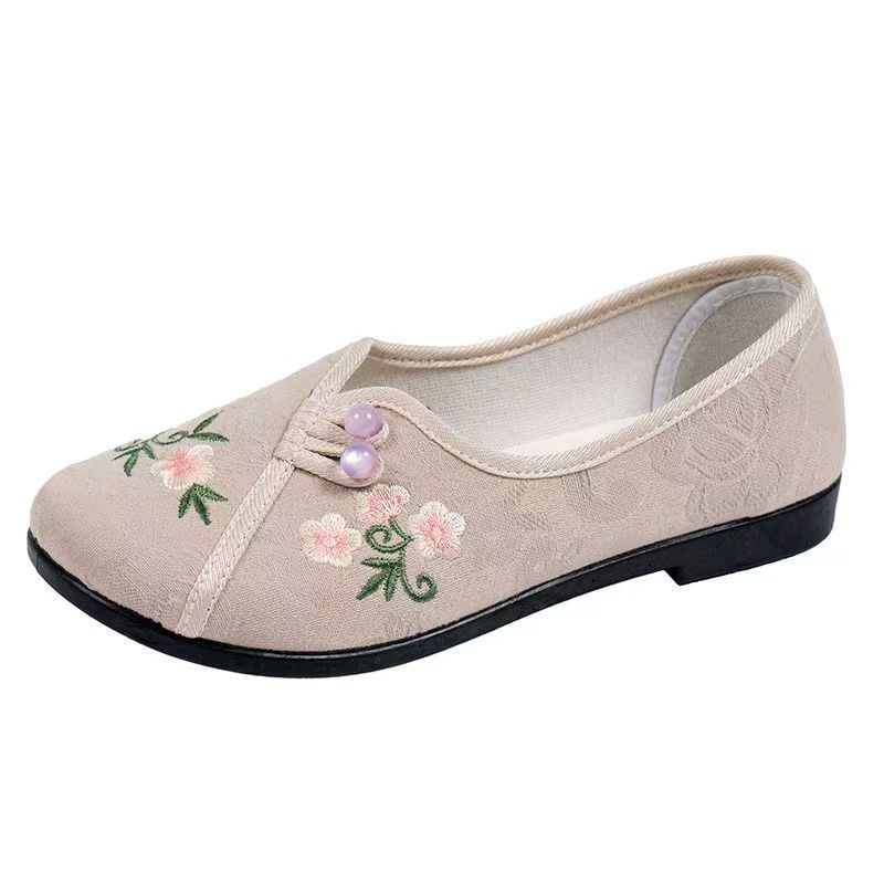 Embroidery Fabric - Damskie buty w stylu chińskim z