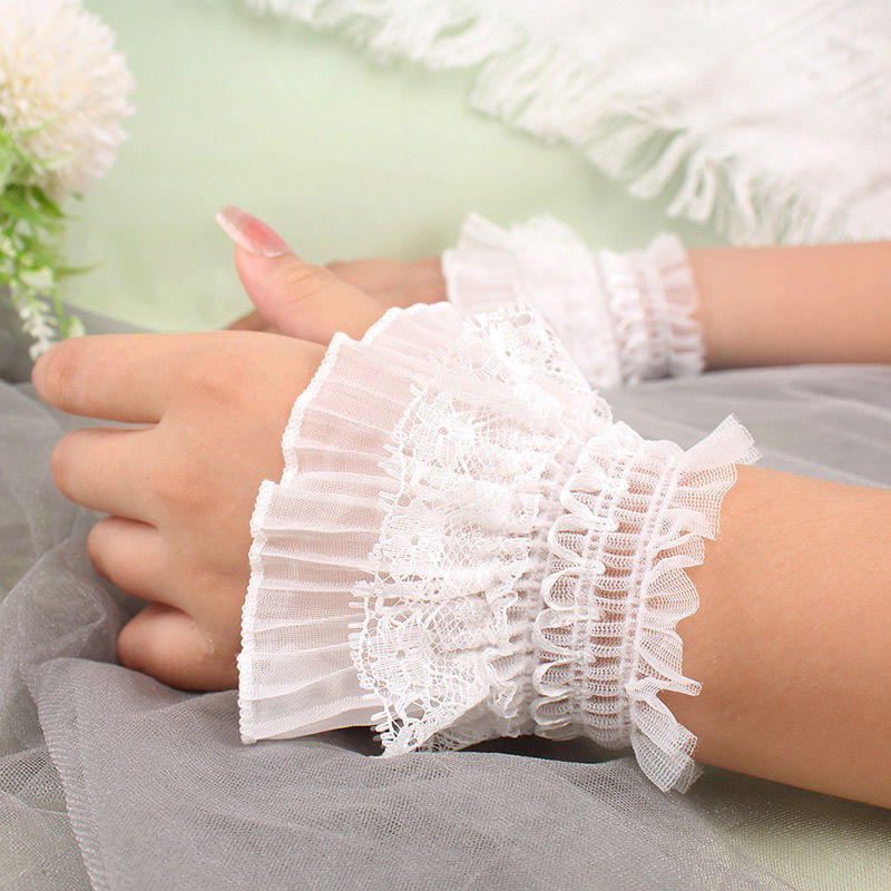 Embroidery Wedding - ﻿ Odpinane sztuczne rękawy dla kobiet,