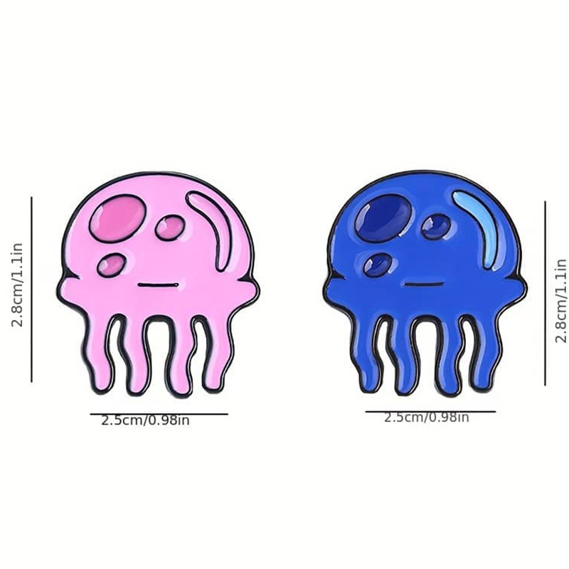 Kawaii Jellyfish Metalowe odzn – Embroidery Fish recenzja i cena
