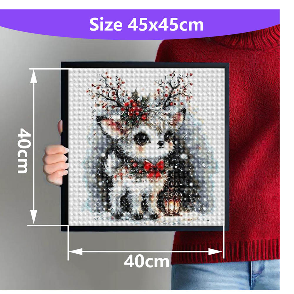 Zestawy do haftu diamentowego, – Embroidery Xmas Decorations recenzja i cena
