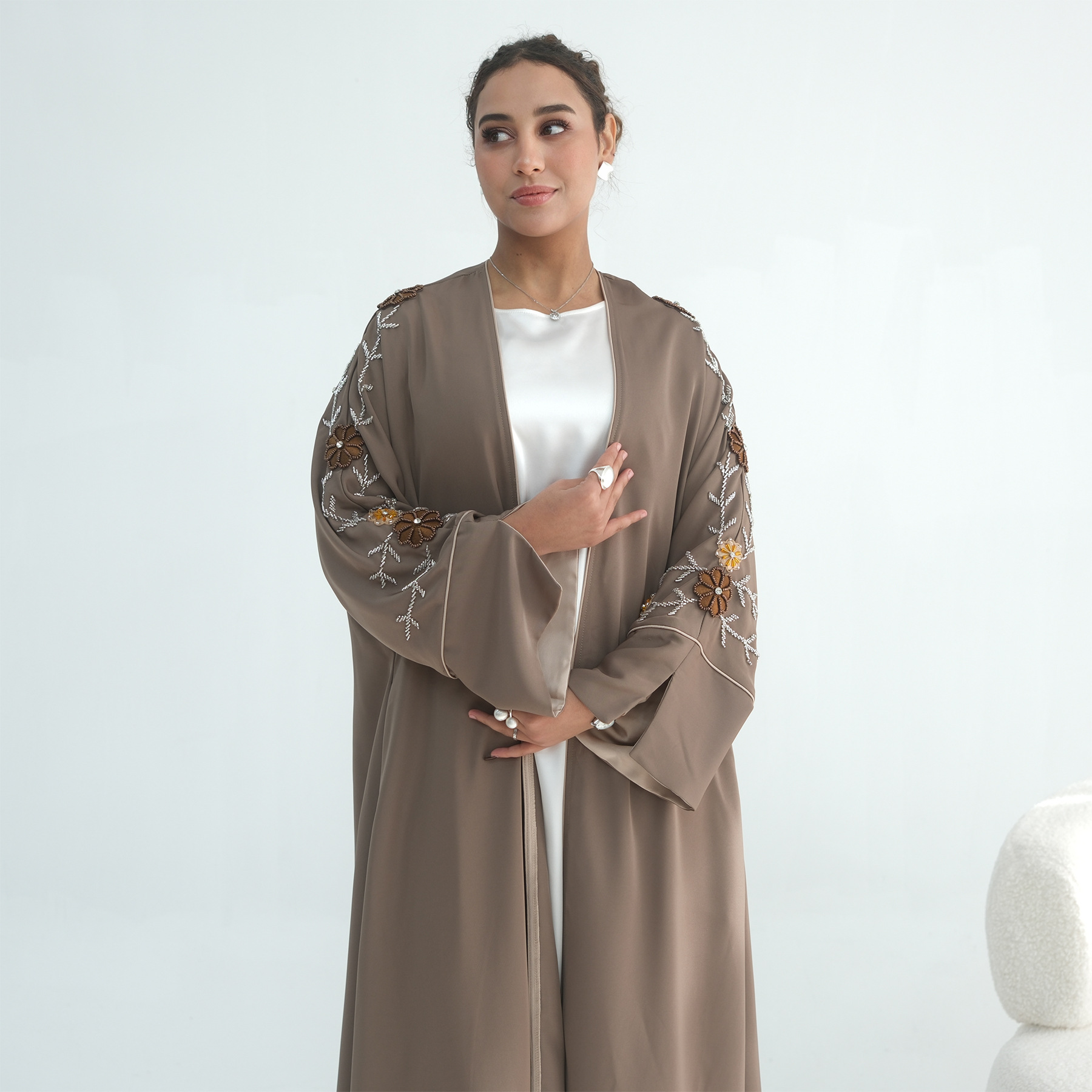 Eid Abaja Damska Haftowana Z K – Embroidery Arabic recenzja i cena