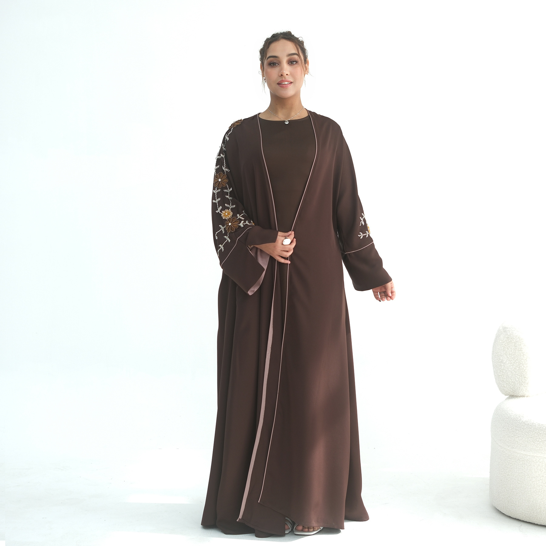 Eid Abaja Damska Haftowana Z K – Embroidery Arabic recenzja i cena