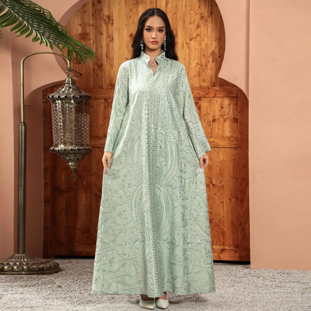 Elegancka Dubajska Sukienka Da – Embroidery Arabic recenzja i cena