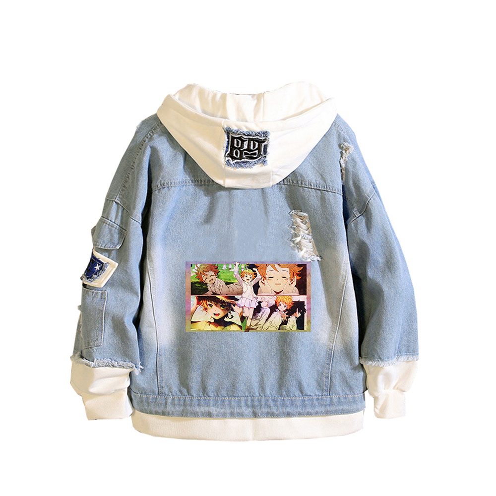 Kurtki jeansowe z anime The Pr – Embroidery Jacket Jeans recenzja i cena