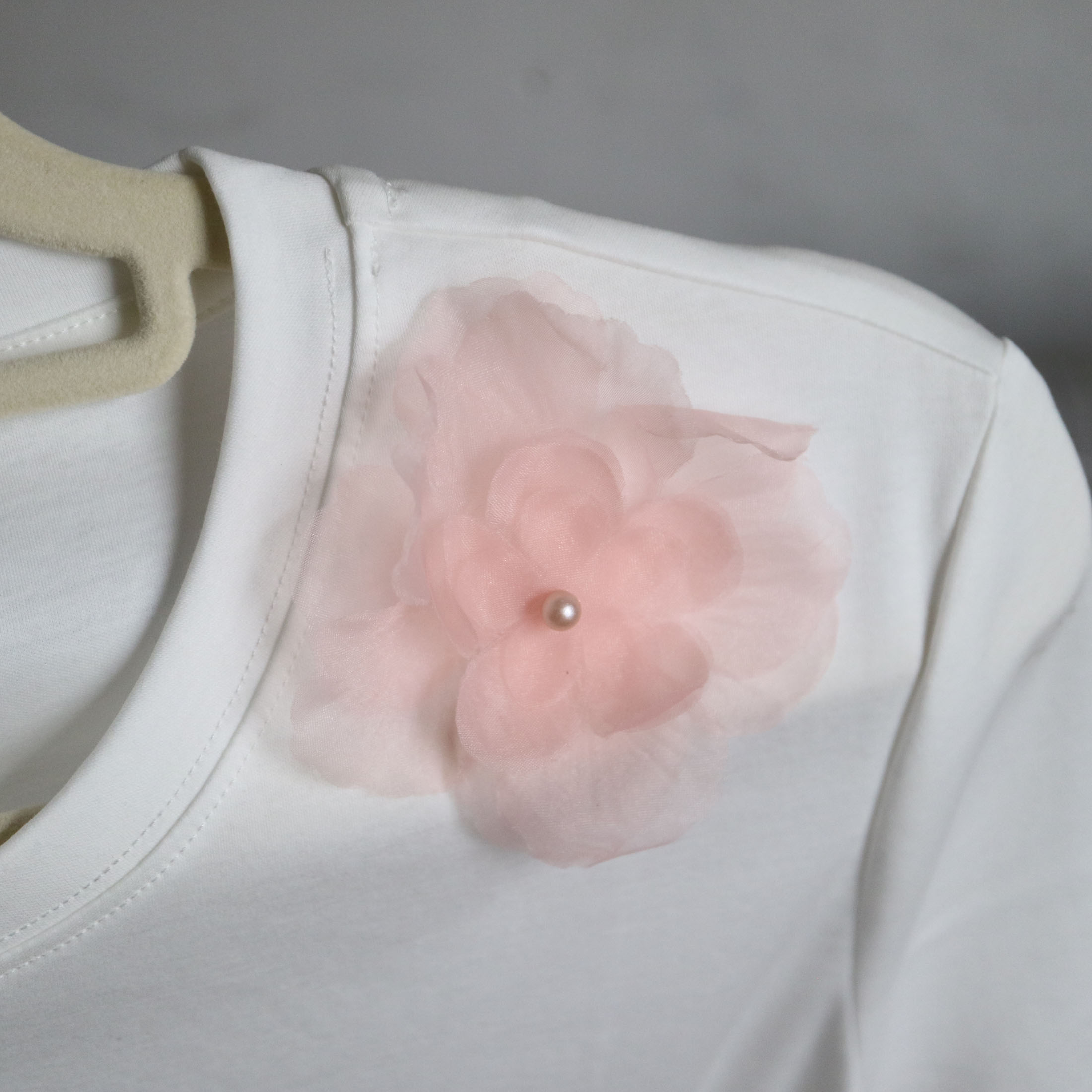 10 szt. Różowe kwiatowe naszyw – Embroidery Wedding recenzja i cena