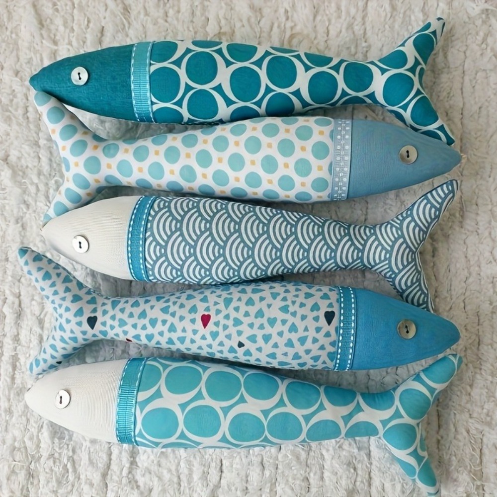 Szablon do patchworku z motywe – Embroidery Fish recenzja i cena