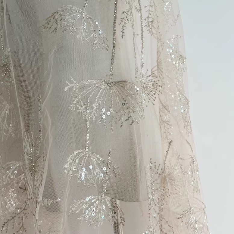 1 jard Nowa miękka siatka mate – Embroidery Wedding recenzja i cena