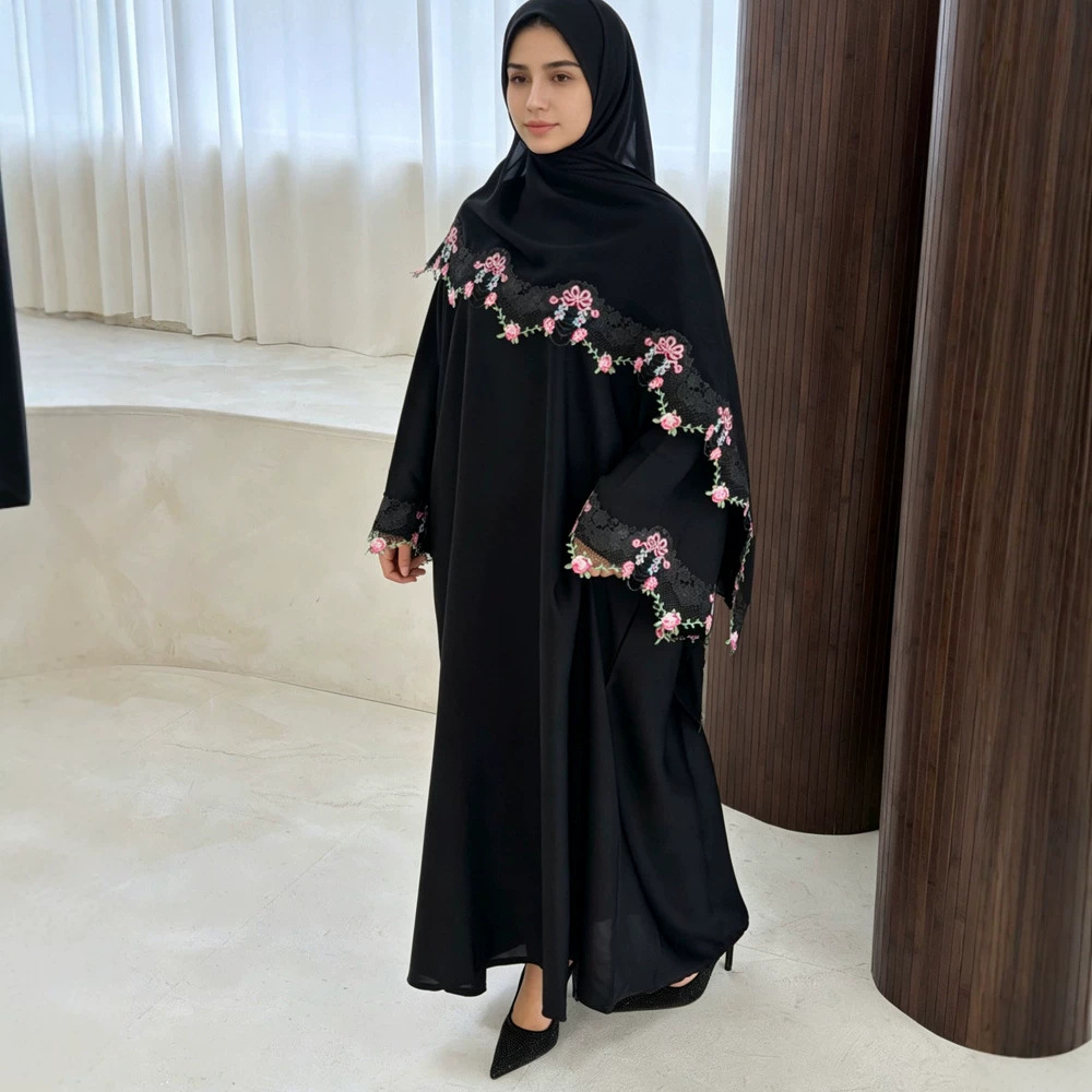 Sukienki Eid Damskie Muzułmańs – Embroidery Arabic recenzja i cena