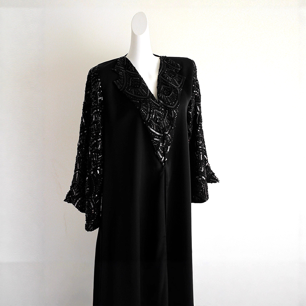 Stroje muzułmańskie damskie, a – Embroidery Abaya recenzja i cena
