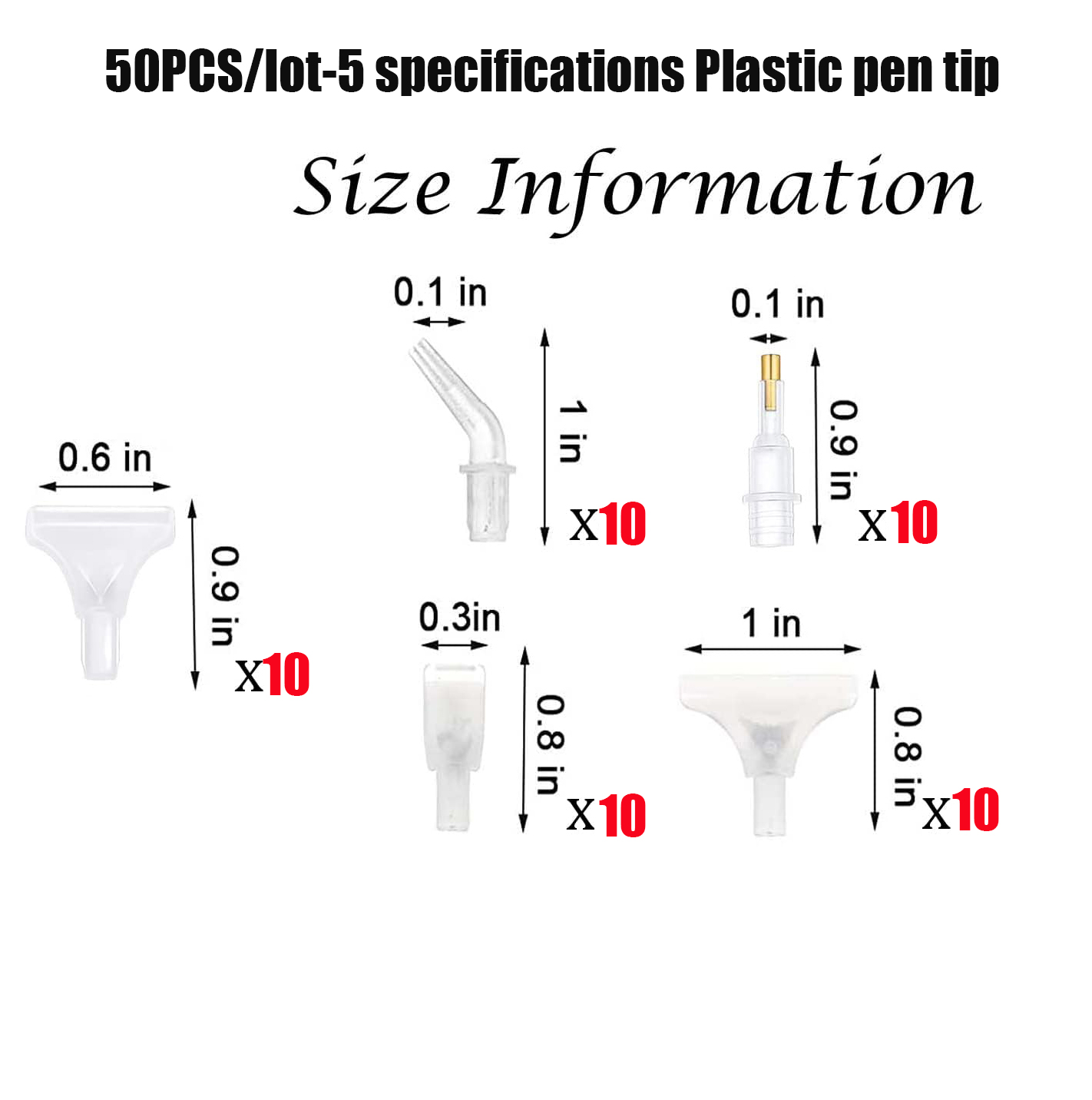 50 szt. Końcówek do pisaka do  – Embroidery Kit Starter recenzja i cena