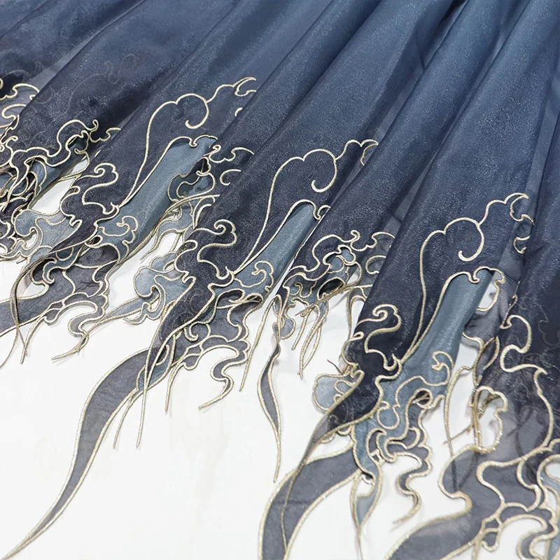 Tkanina w stylu chińskim z haf – Embroidery Wedding recenzja i cena