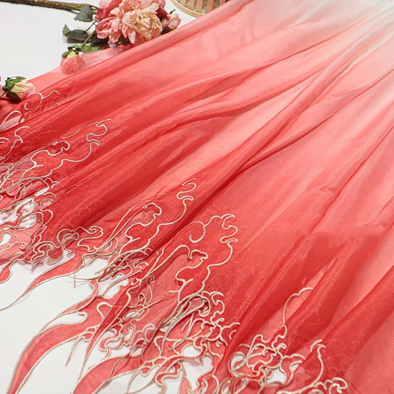 Tkanina w stylu chińskim z haf – Embroidery Wedding recenzja i cena