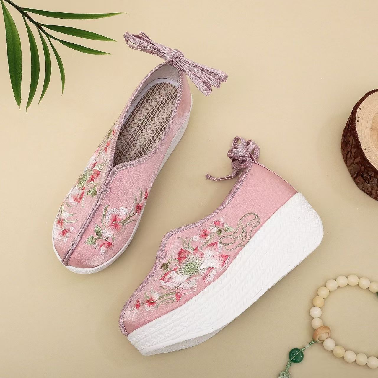 Damskie etniczne buty na kotur – Embroidery Fabric recenzja i cena