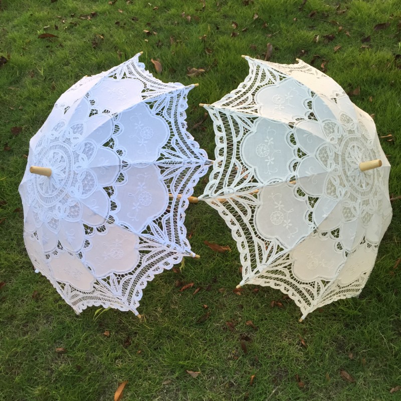 Nowy Vintage koronkowy parasol – Embroidery Wedding recenzja i cena