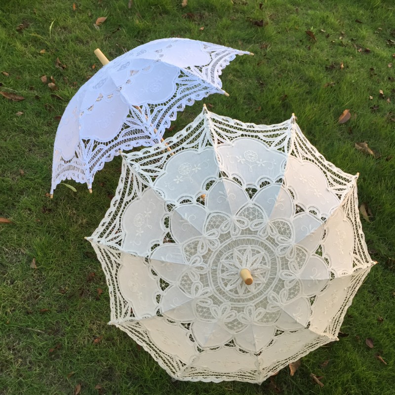 Nowy Vintage koronkowy parasol – Embroidery Wedding recenzja i cena