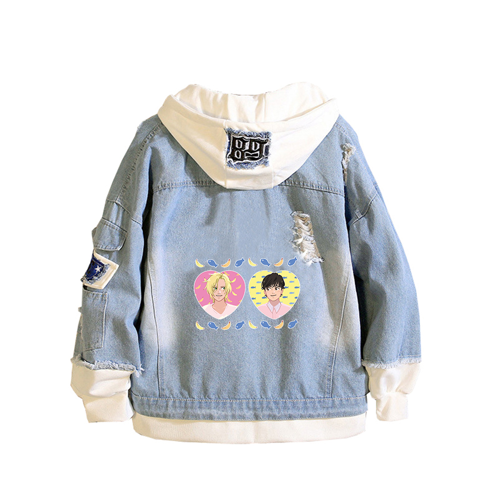 Kurtka dżinsowa BANANA FISH An – Embroidery Jacket Jeans recenzja i cena