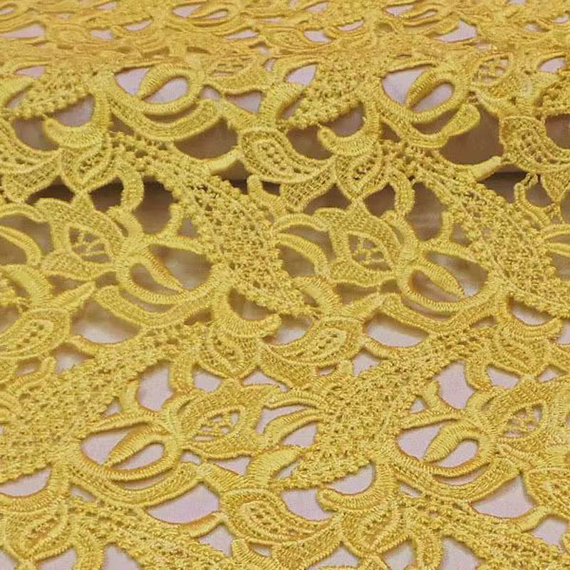 Wysokiej jakości koronka, żółt – Embroidery Yellow Dress recenzja i cena