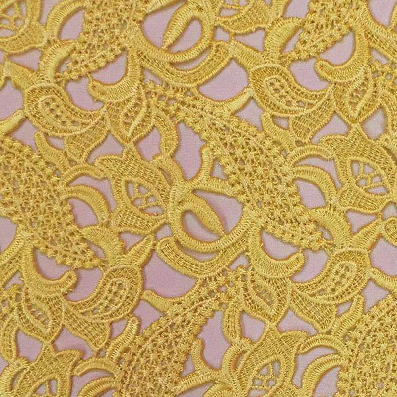Wysokiej jakości koronka, żółt – Embroidery Yellow Dress recenzja i cena