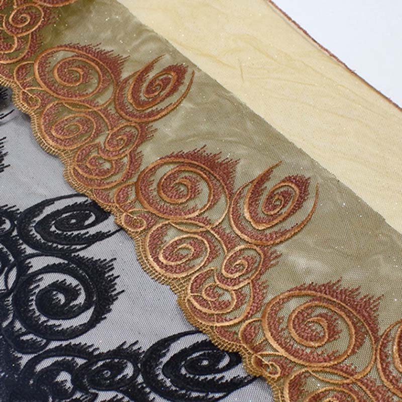 28 jardów haftowanej koronki,  – Embroidery Yellow Dress recenzja i cena