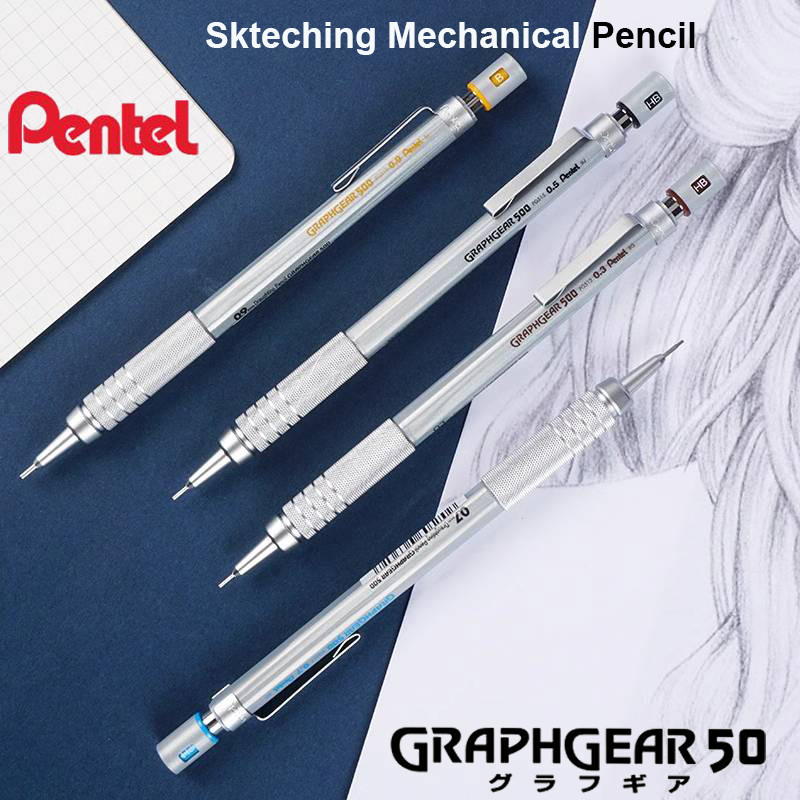 Ołówek mechaniczny Pentel Grap – Pentel Pen Graphgear recenzja i cena