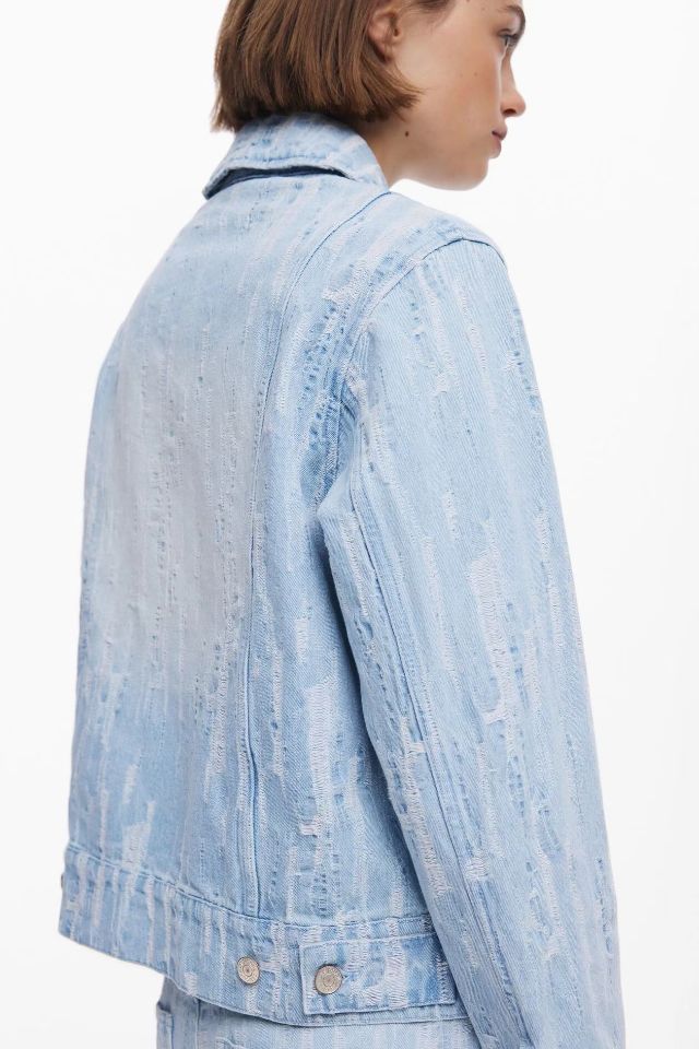 Handel zagraniczny Hiszpania n – Embroidery Jacket Jeans recenzja i cena