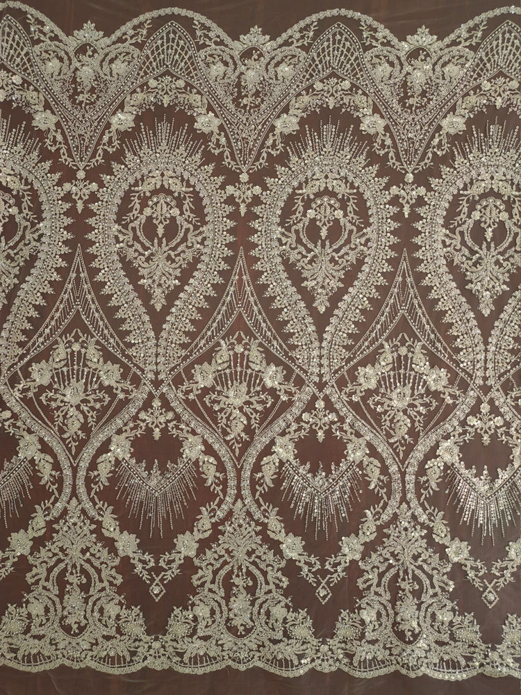 1 jard białej, gęstej siatki z – Embroidery Wedding recenzja i cena
