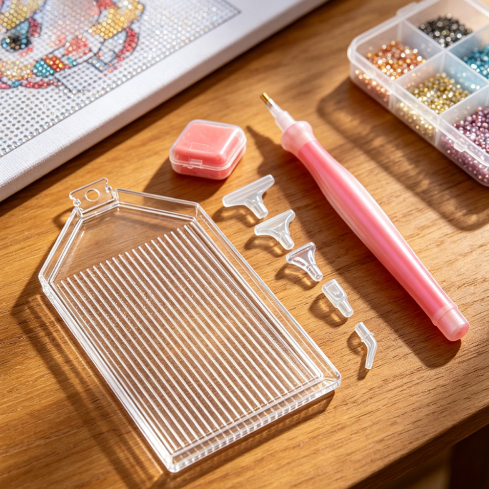 Zestaw akcesoriów do diamond p – Embroidery Kit Starter recenzja i cena