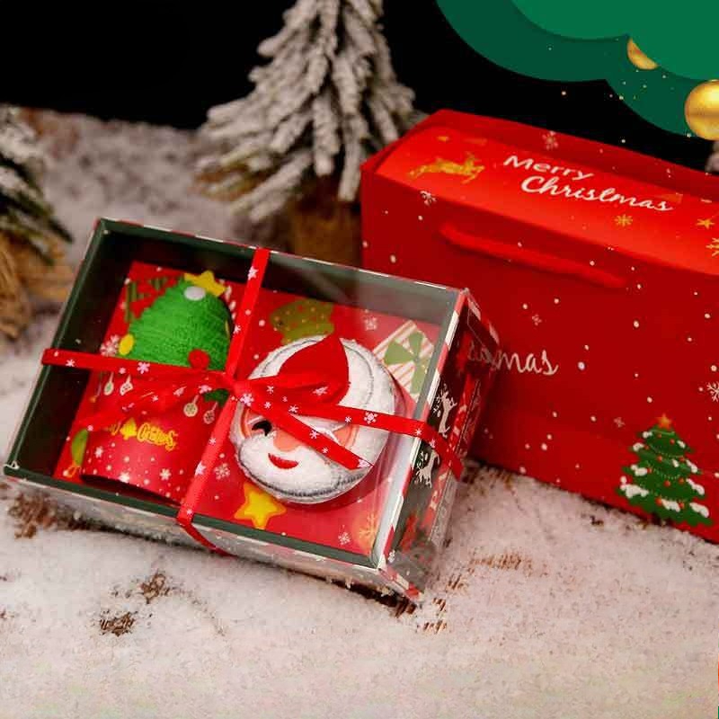Świąteczne ręczniki 30*30cm w  – Embroidery Xmas Decorations recenzja i cena