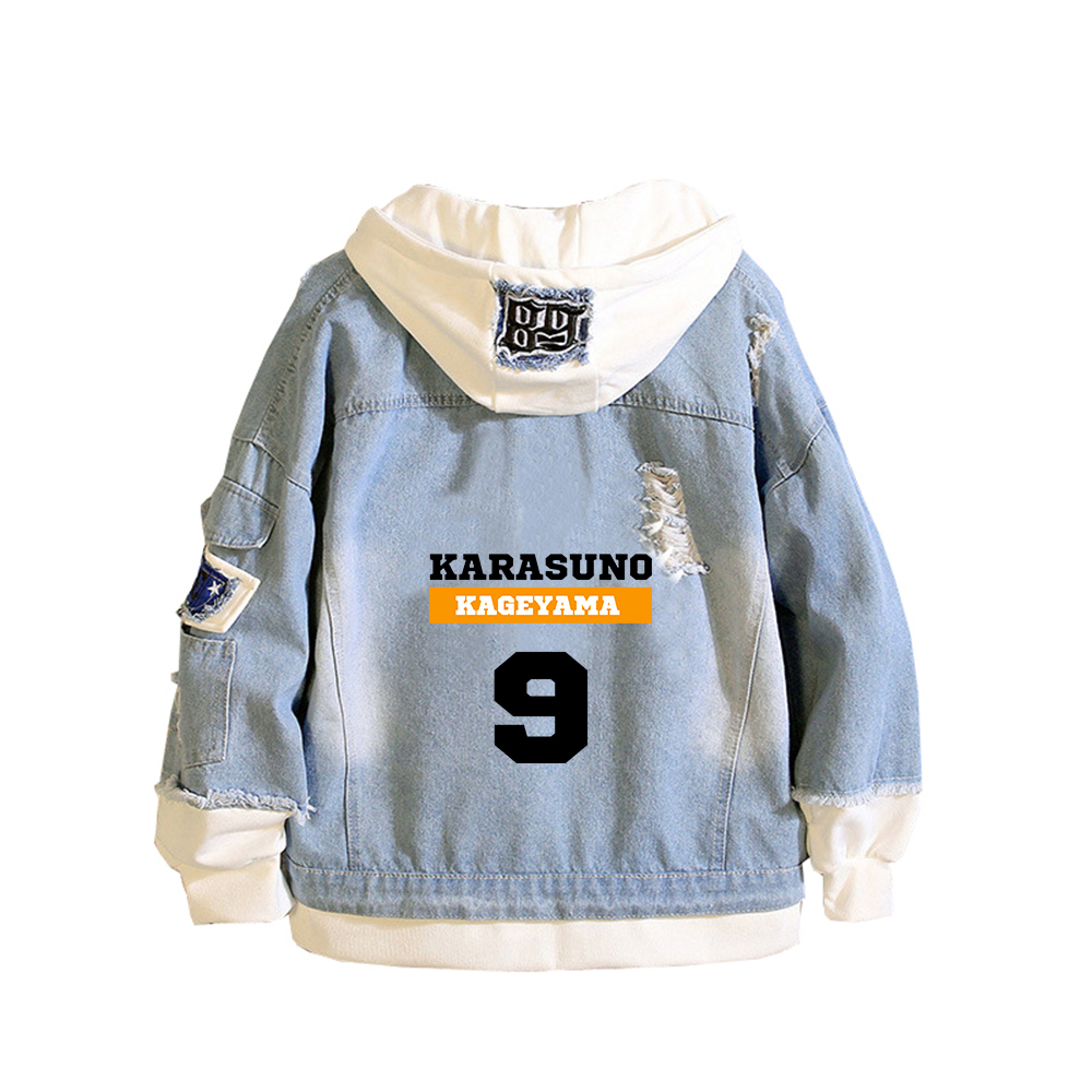 Haikyuu Karasuno VBC Print Wom – Embroidery Jacket Jeans recenzja i cena
