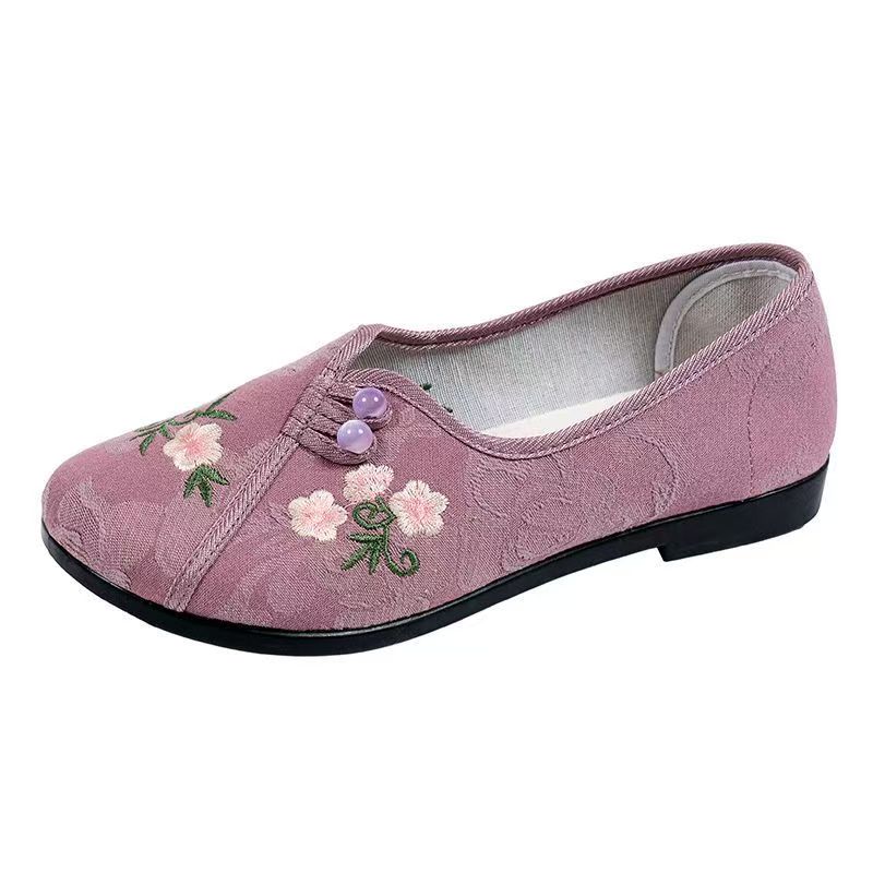 Damskie buty w stylu chińskim  – Embroidery Fabric recenzja i cena