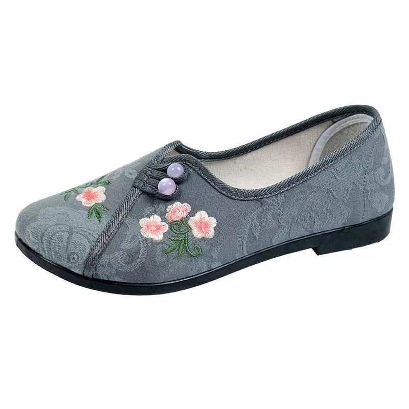 Damskie buty w stylu chińskim  – Embroidery Fabric recenzja i cena