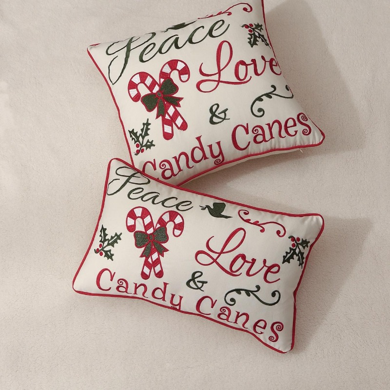 Poszewka na poduszkę świąteczn – Embroidery Xmas Decorations recenzja i cena