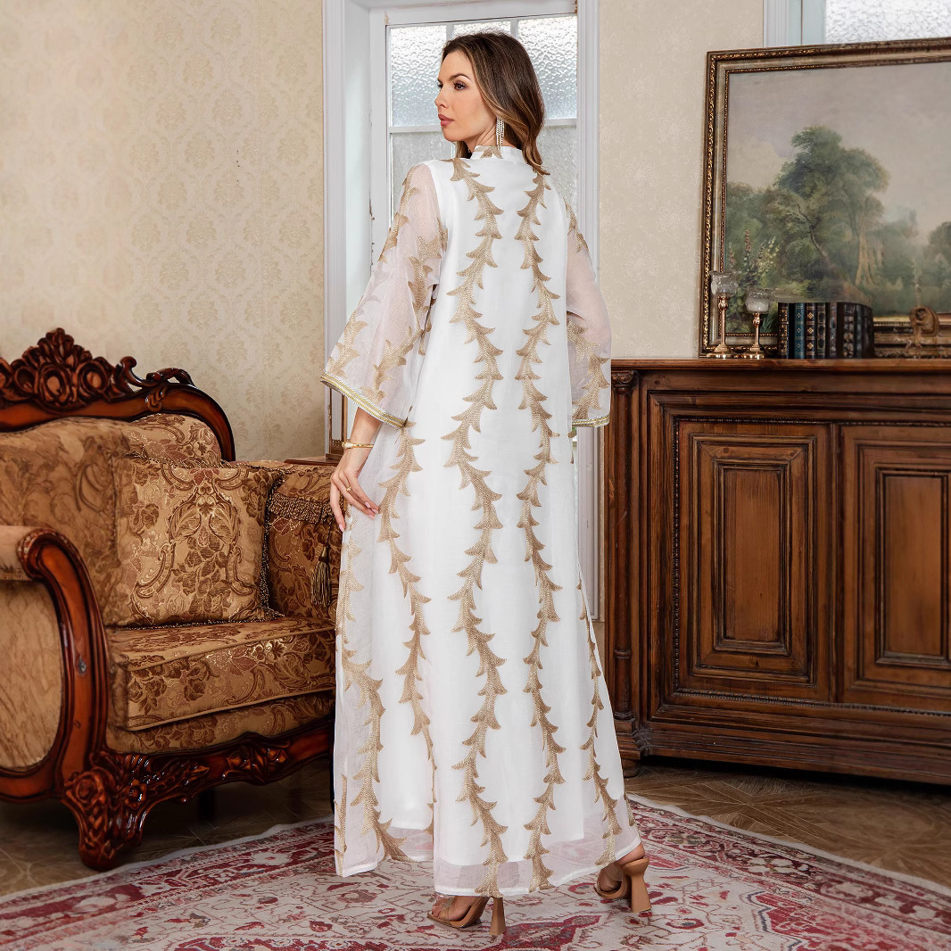 Sukienki damskie na Eid, muzuł – Embroidery Arabic recenzja i cena