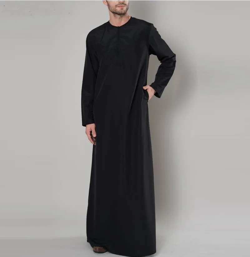 Eid Muslim Jubba Thobe Men Ram – Embroidery Arabic recenzja i cena