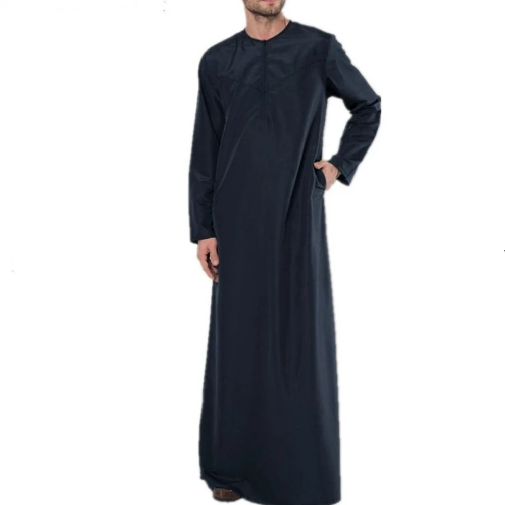 Eid Muslim Jubba Thobe Men Ram – Embroidery Arabic recenzja i cena