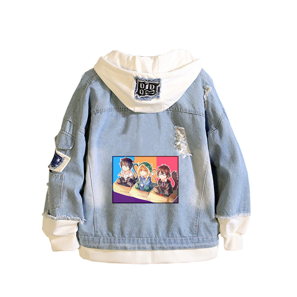 Noragami ARAGOTO Nadruk Damska – Embroidery Jacket Jeans recenzja i cena