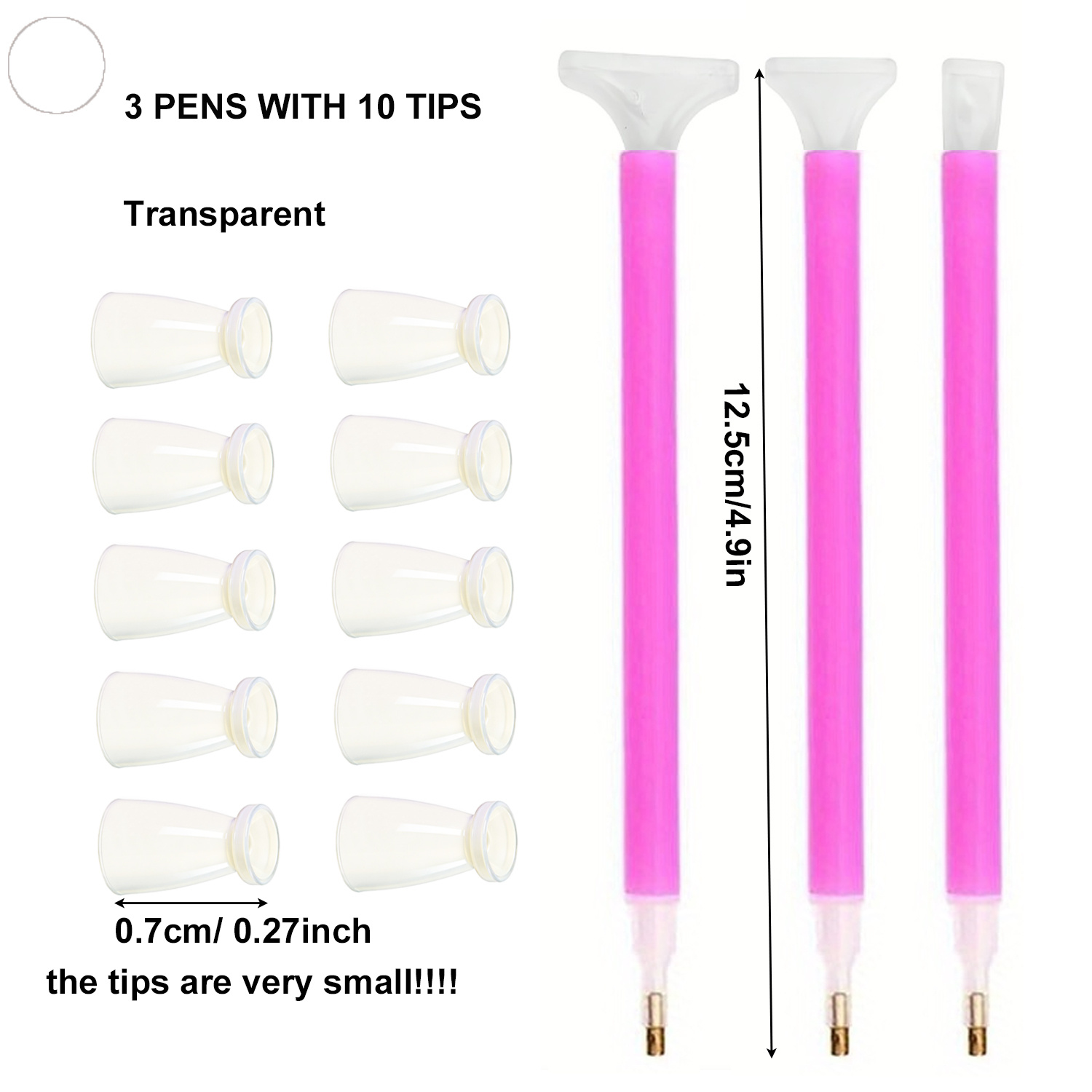 10 Silikonowych Końcówek i 3 P – Embroidery Kit Starter recenzja i cena