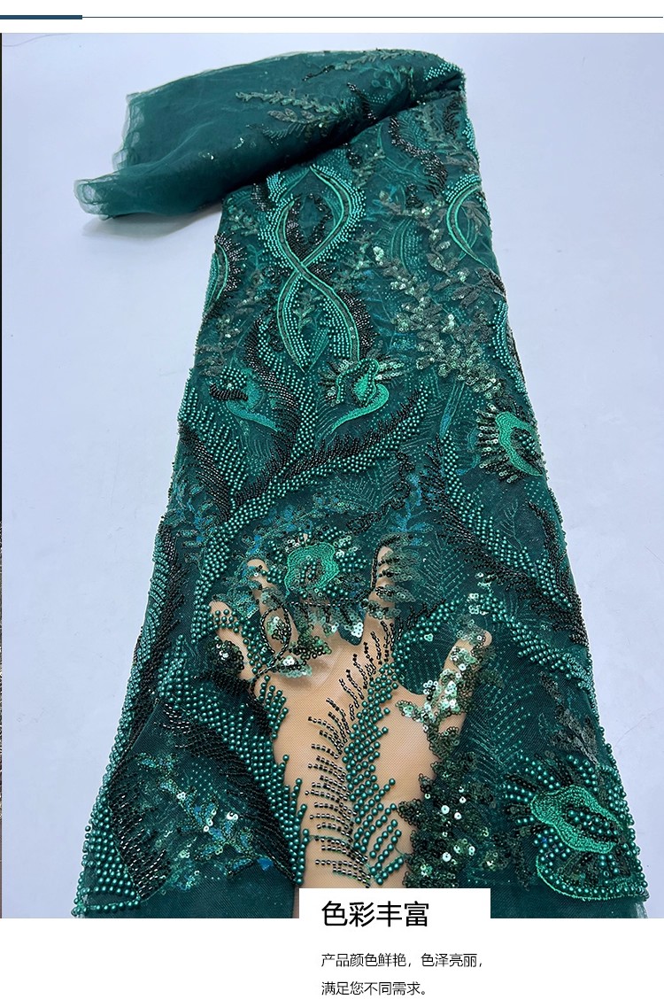 1 jard wysokiej jakości tkanin – Embroidery Wedding recenzja i cena