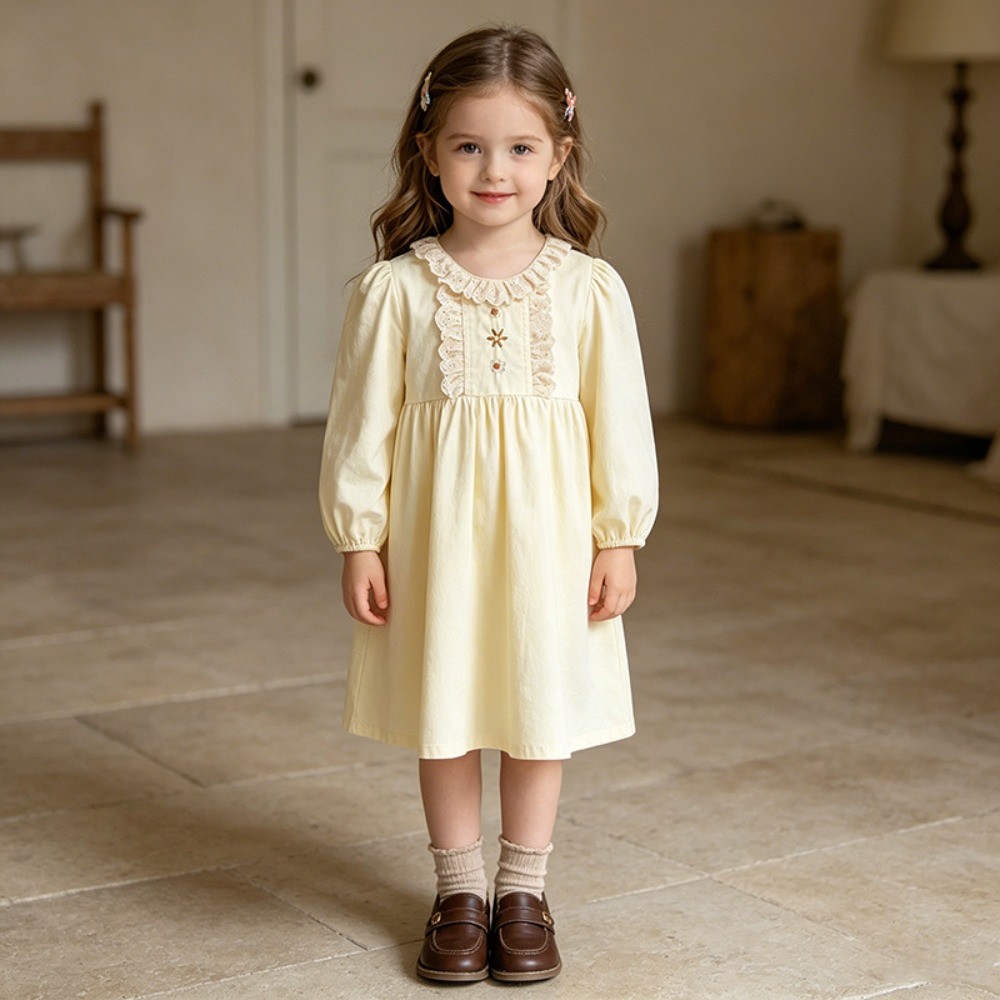 Żółta, słodka i urocza codzien – Embroidery Yellow Dress recenzja i cena