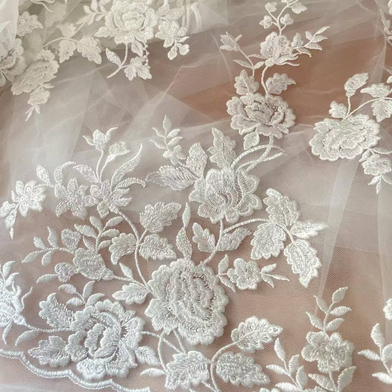 Francuska haftowana koronka, p – Embroidery Abaya recenzja i cena