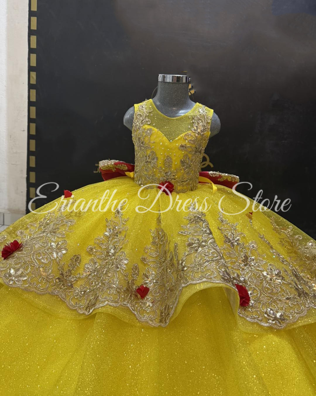 Żółta sukienka dla dziewczynki – Embroidery Yellow Dress recenzja i cena