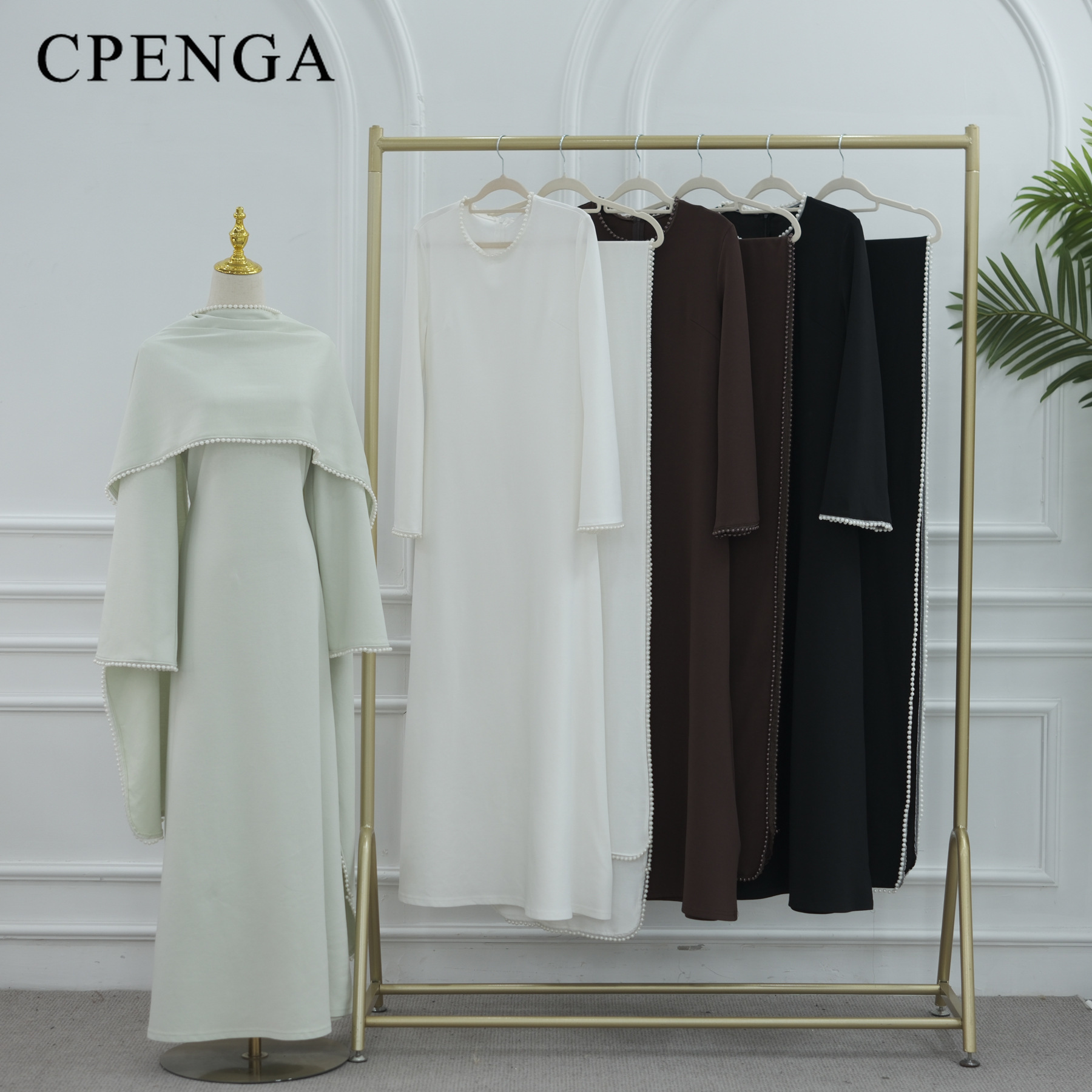 Luksusowa abaja z Dubaju z kor – Embroidery Abaya recenzja i cena