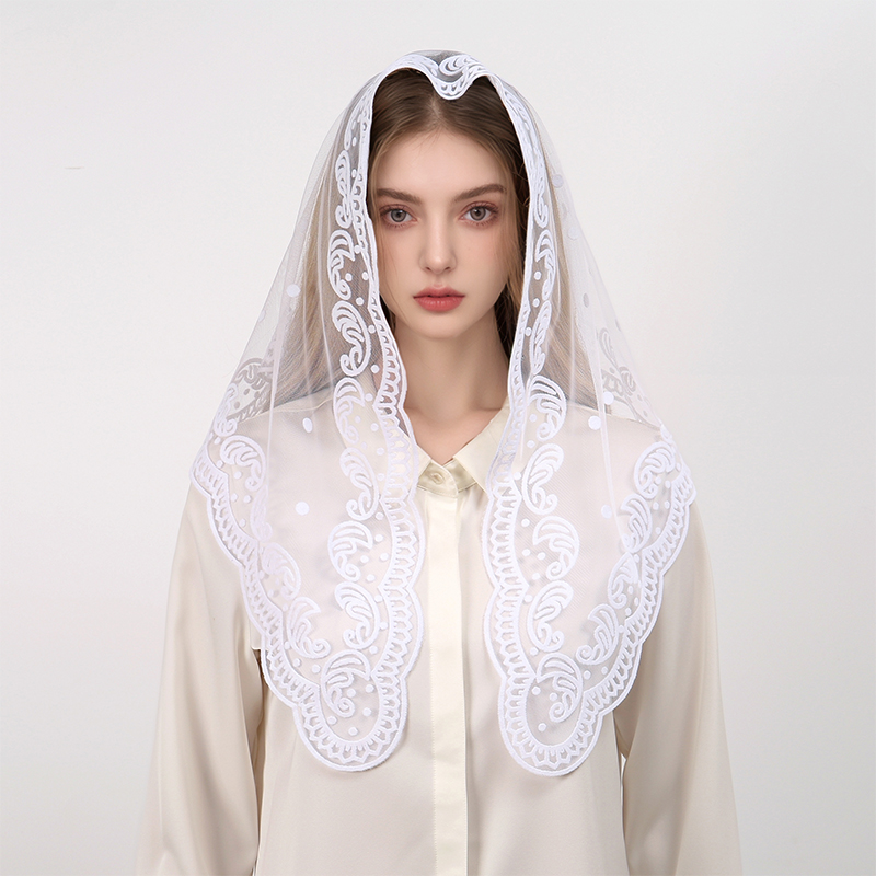 1 szt. Elegancka damska chusta – Embroidery Wedding recenzja i cena